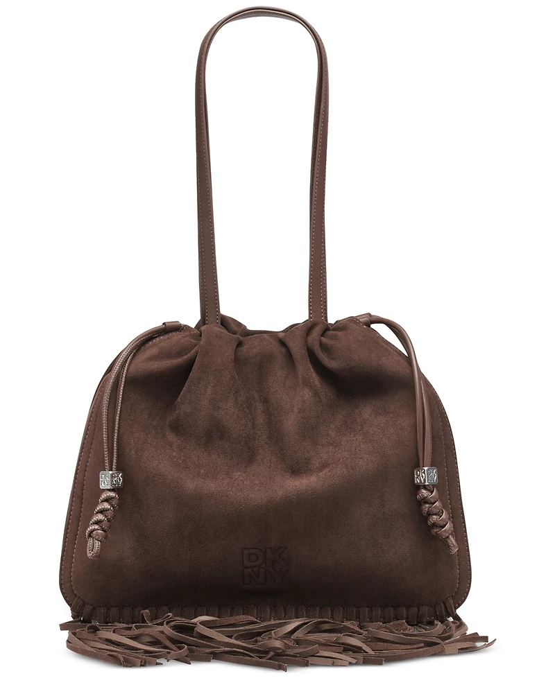 Dkny Halle Large Drawstring Tote Bag