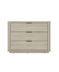 Manhattan Comfort Evelyn 32" 3-Drawer Nightstand