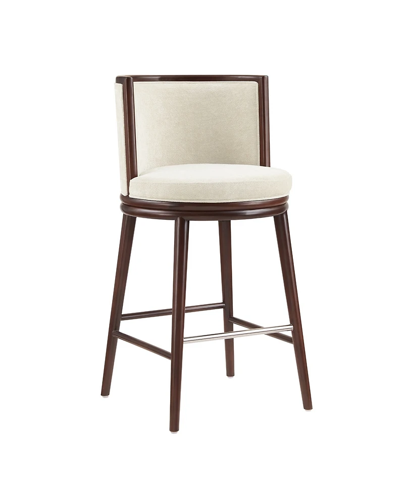 Manhattan Comfort Evalyn 40" Upholstered Barstool