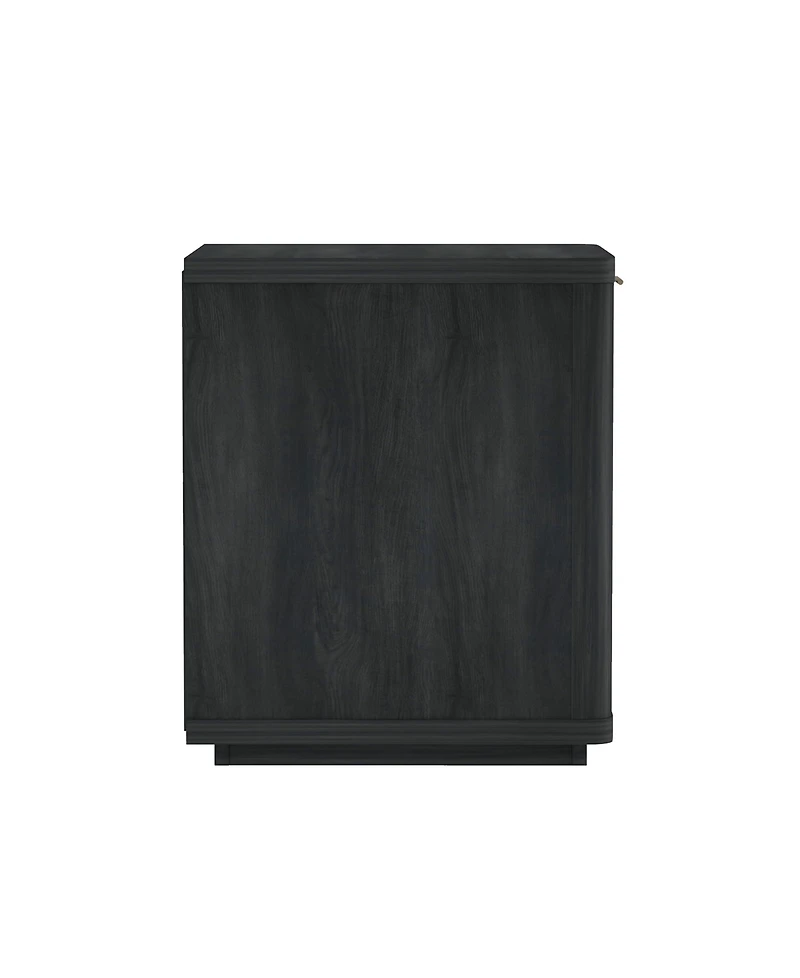 Manhattan Comfort Evelyn 20" 1-Drawer Nightstand