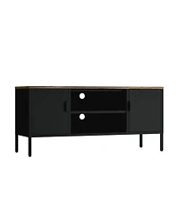 Manhattan Comfort Landen 47.3" 6-Shelf Tv Stand Fits TVs up to 40"