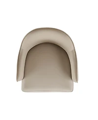 Manhattan Comfort Hillman Leatherette Upholstered Dining Armchair