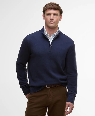 Barbour Men's Kelson Quarter-Zip Pullover Sweater