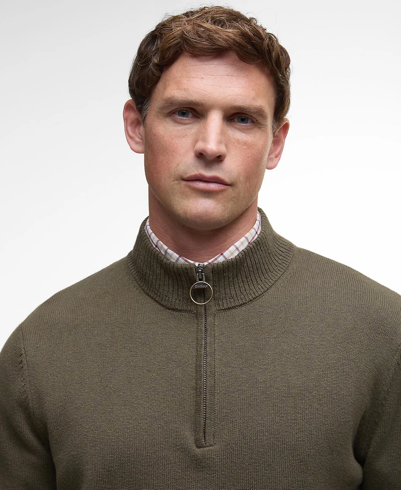 Barbour Men's Kelson Quarter-Zip Pullover Sweater