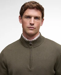 Barbour Men's Kelson Quarter-Zip Pullover Sweater