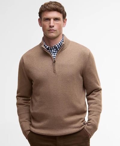 Barbour Men's Kelson Quarter-Zip Pullover Sweater