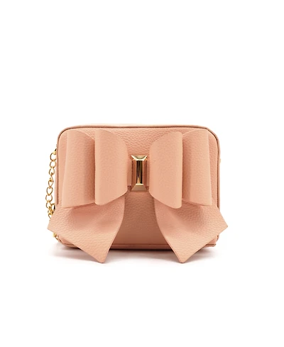 Like Dreams Boxy Bow Crossbody Bag