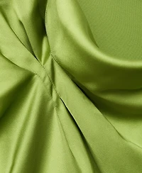 Mango Women's Draped Detail Satin Shirt