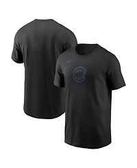 Nike Men's Black Chicago Cubs Lights Out Color Pop T-Shirt