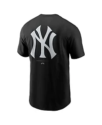 Nike Men's Black New York Yankees Lights Out Bar Loading T-Shirt