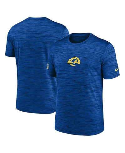 Nike Men's Royal Los Angeles Rams Sideline Velocity Performance T-Shirt