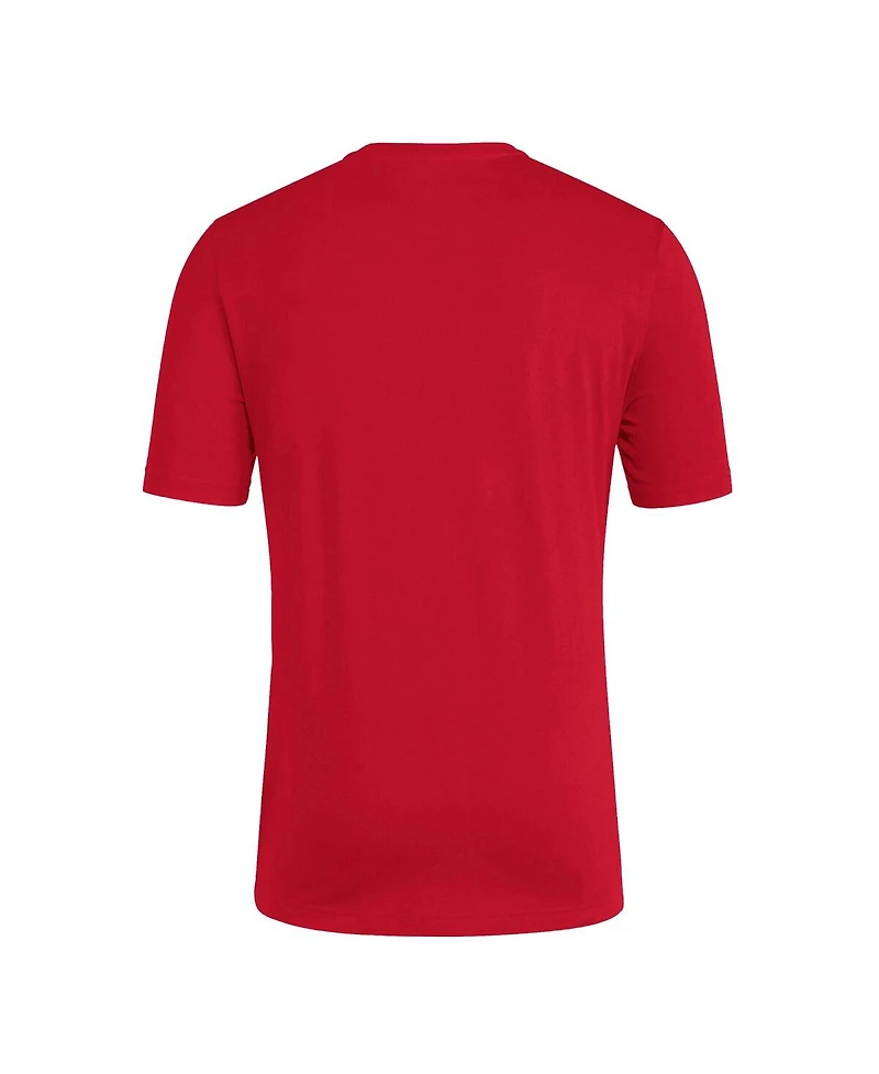 Adidas Men's Red Benfica 2025 Club World Cup Fresh T-Shirt
