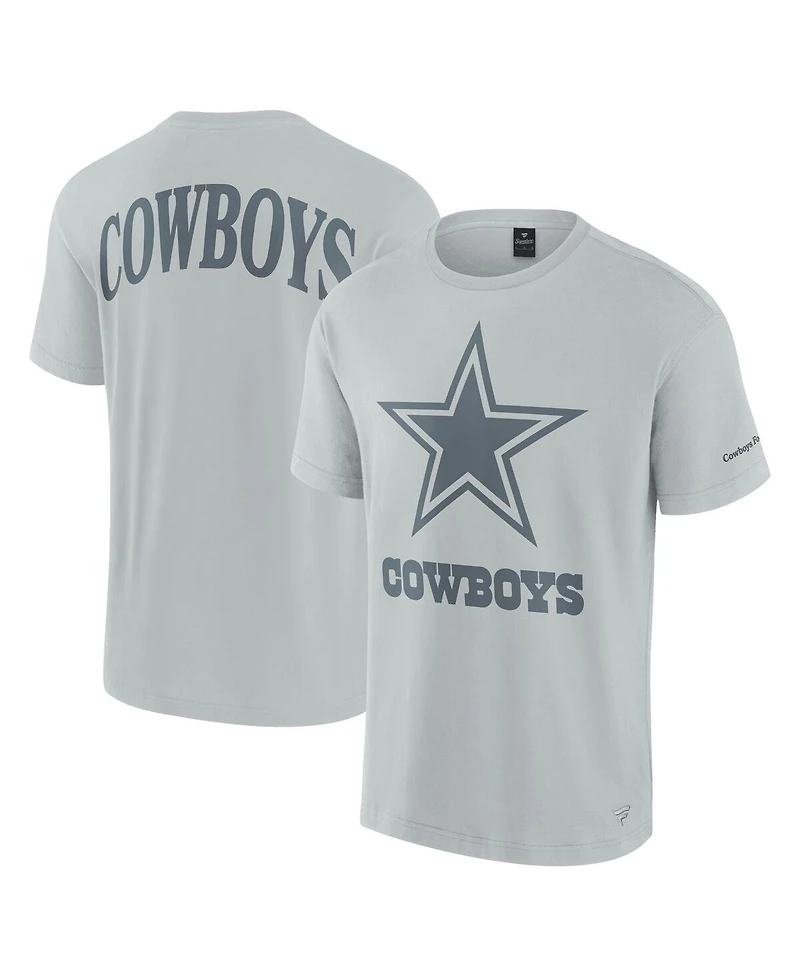 Fanatics Men's and Women's Gray Dallas Cowboys Elements Iconic T-Shirt