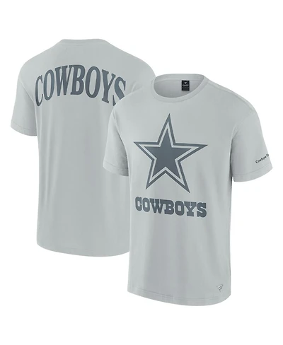 Fanatics Men's and Women's Gray Dallas Cowboys Elements Iconic T-Shirt