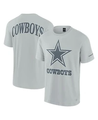 Fanatics Men's and Women's Gray Dallas Cowboys Elements Iconic T-Shirt