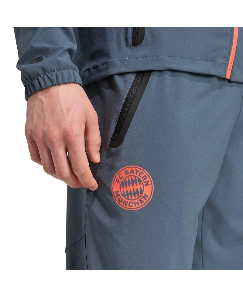 Adidas Men's Gray Bayern Munich 2025/26 Tiro Vis Tech Aeroready Travel Pants
