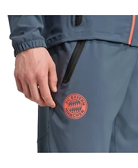 Adidas Men's Gray Bayern Munich 2025/26 Tiro Vis Tech Aeroready Travel Pants