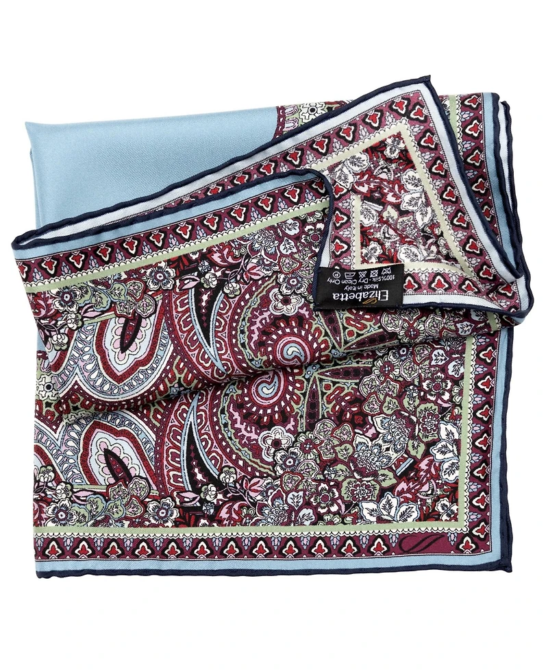 Elizabetta Men's Perugia - Silk Pocket Square for Men