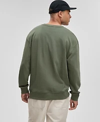 Mode of One Men's Relaxed-Fit Scribble Graphic Sweatshirt, Macy's Exclusive