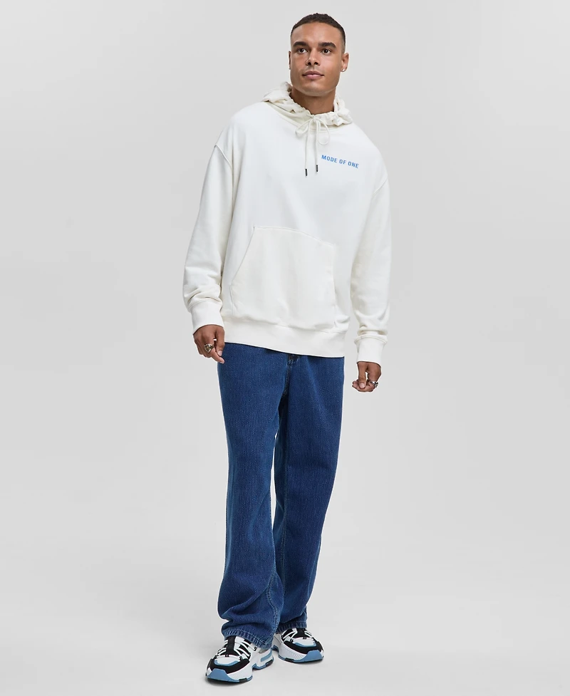 Mode of One Men's Relaxed-Fit Control Graphic-Print Pullover Hoodie, Macy's Exclusive