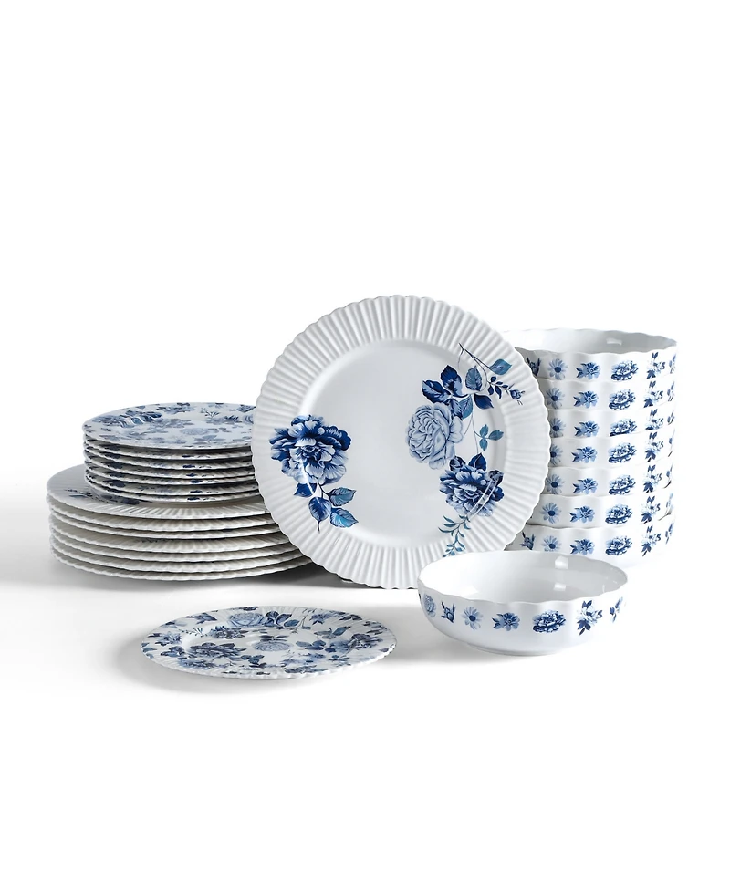 Stone Lain Fiore 24 Pc. Dinnerware Set, Service for 8