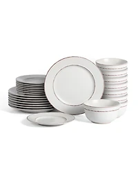 Earth & Clay Hazel 24 Pc. Dinnerware Set, Service for 8