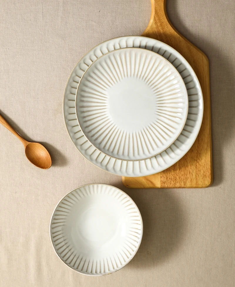 Stone Lain Linea 24 Pc. Dinnerware Set, Service for 8