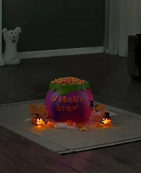 Mr. Halloween 14" Cauldron Lit Blow Mold Candy Bowl
