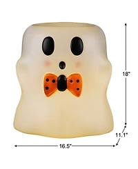Mr. Halloween 18" Ghost Lit Blow Mold Candy Bowl