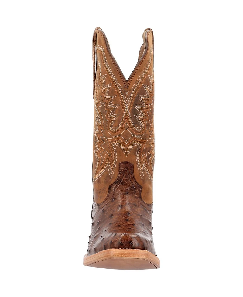 Durango Men's Prca Collection Full-Quill Ostrich Western Boot