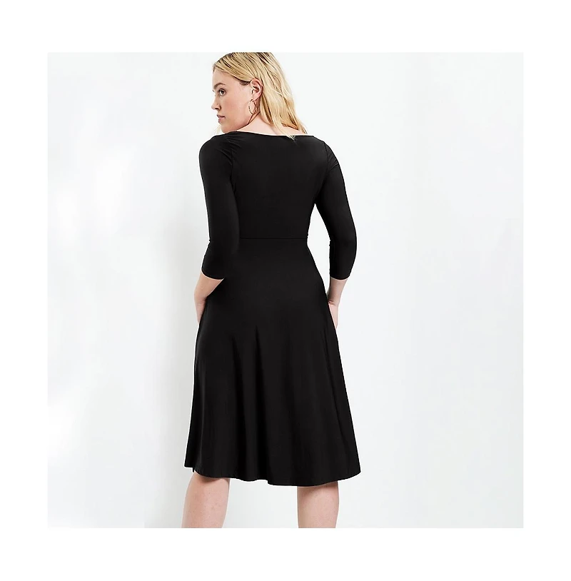 June + Vie Women's Sweetheart Swing Dress