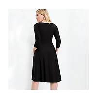 June + Vie Women's Sweetheart Swing Dress