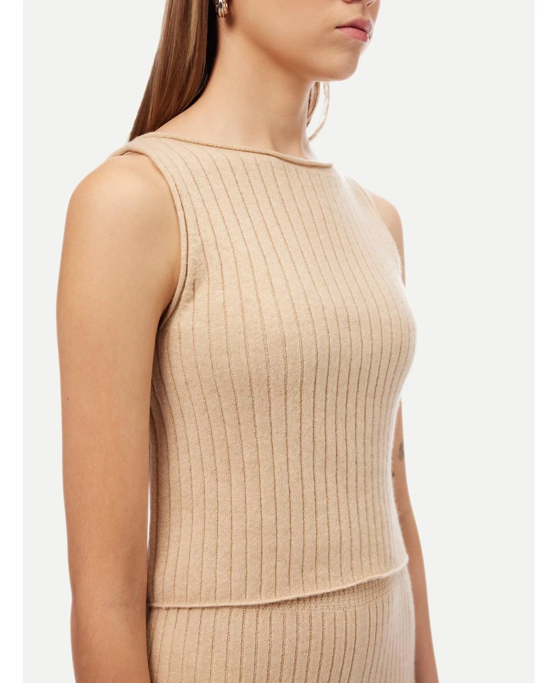 Gobi Cashmere Women's Crop Top
