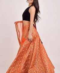 Raas Women's Floral Brocade Lehenga Choli