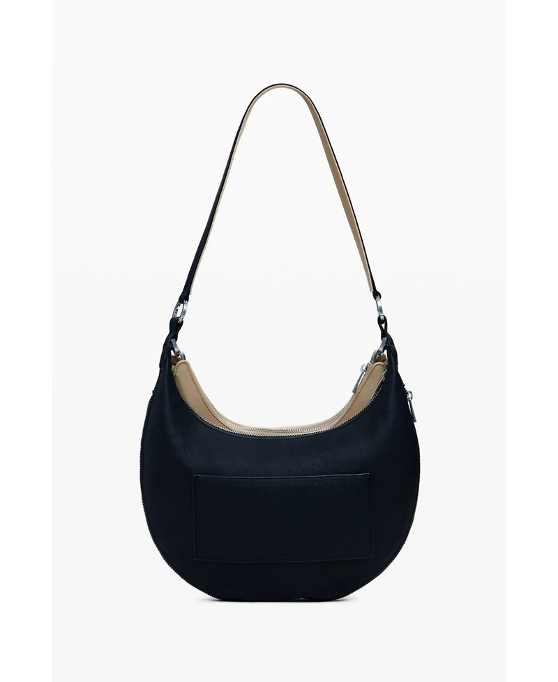 Desigual Women's Medium detachable two-tone bag