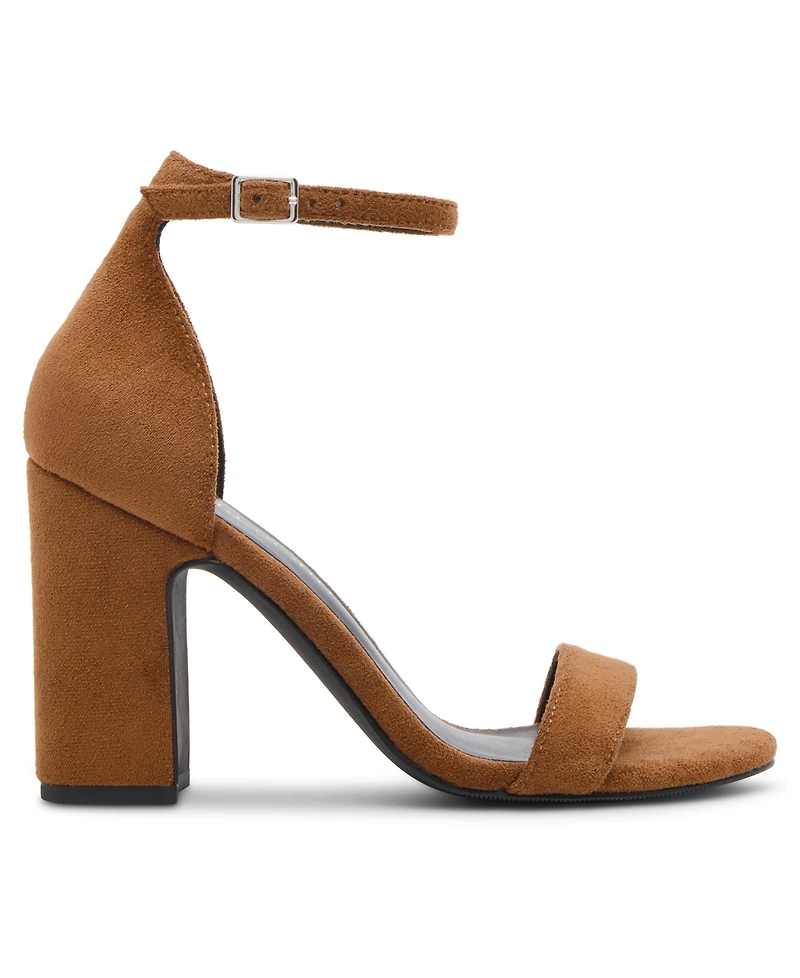 Madden Girl Sasha Two-Piece Block-Heel Dress Sandals