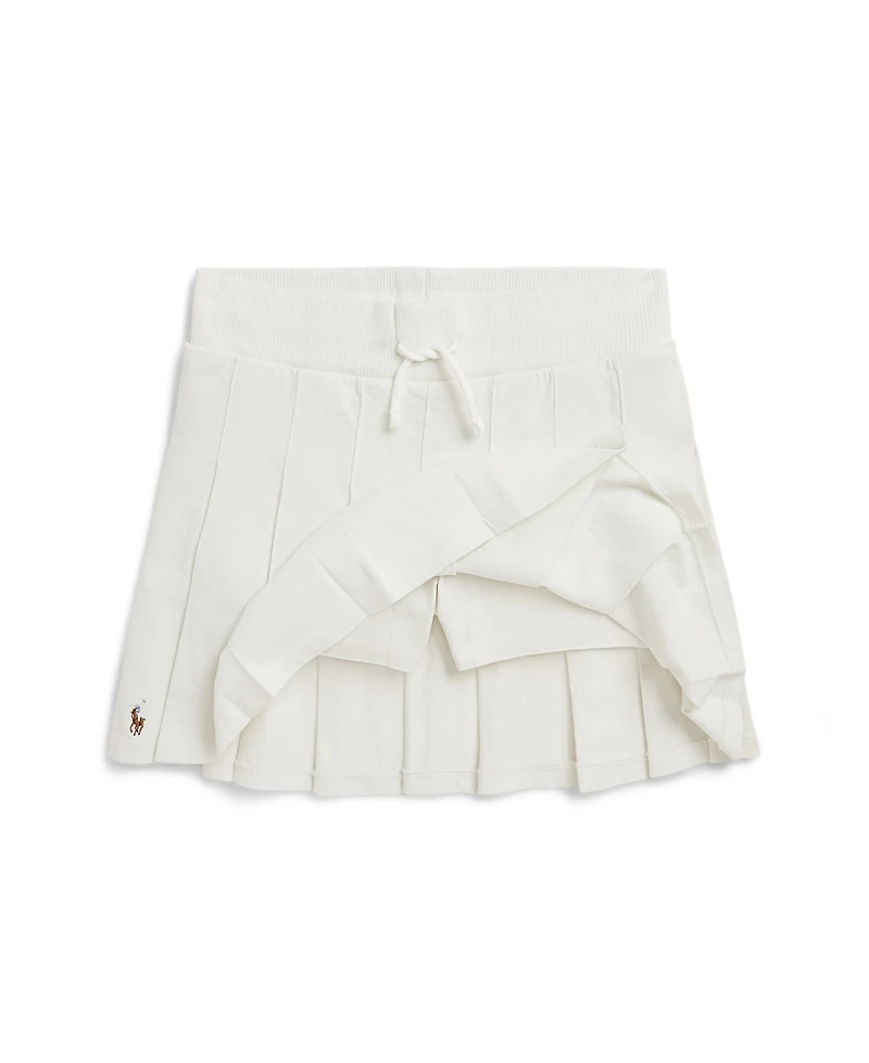 Polo Ralph Lauren Big Girls Pleated Jersey Skort
