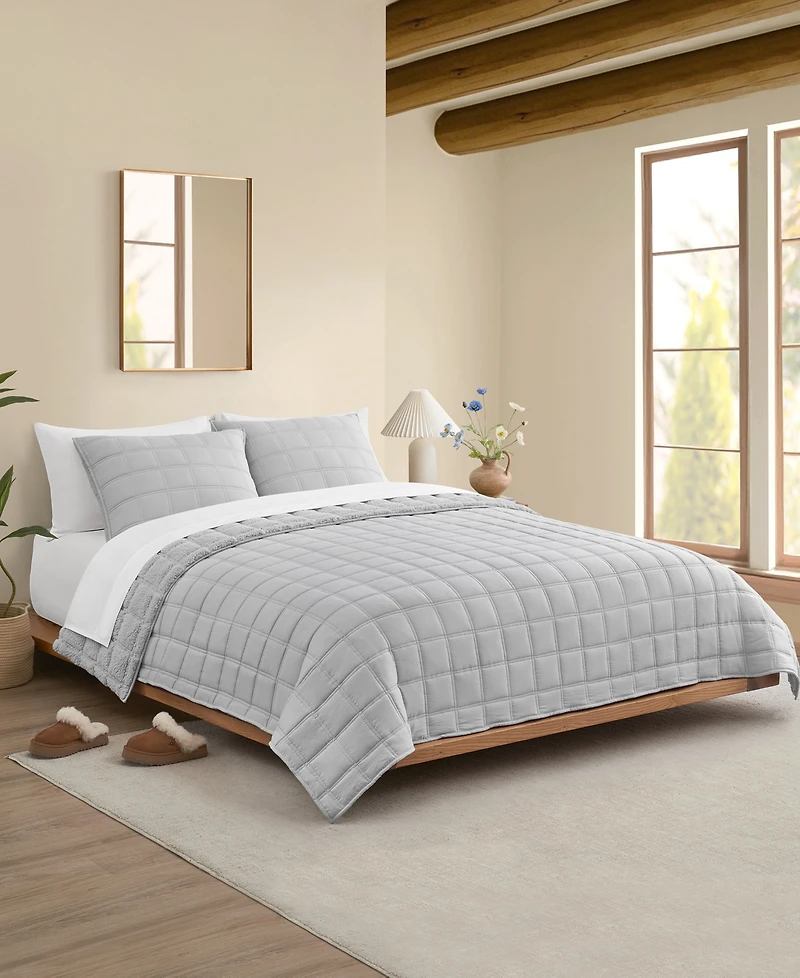 Ugg Gizelle 3-Pc. Quilt Set, Full/Queen