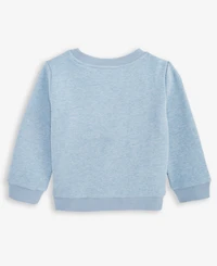 First Impressions Baby Boys Long-Sleeve Cool Lil Dude Fleece Sweatshirt, Exclusively at Macy's