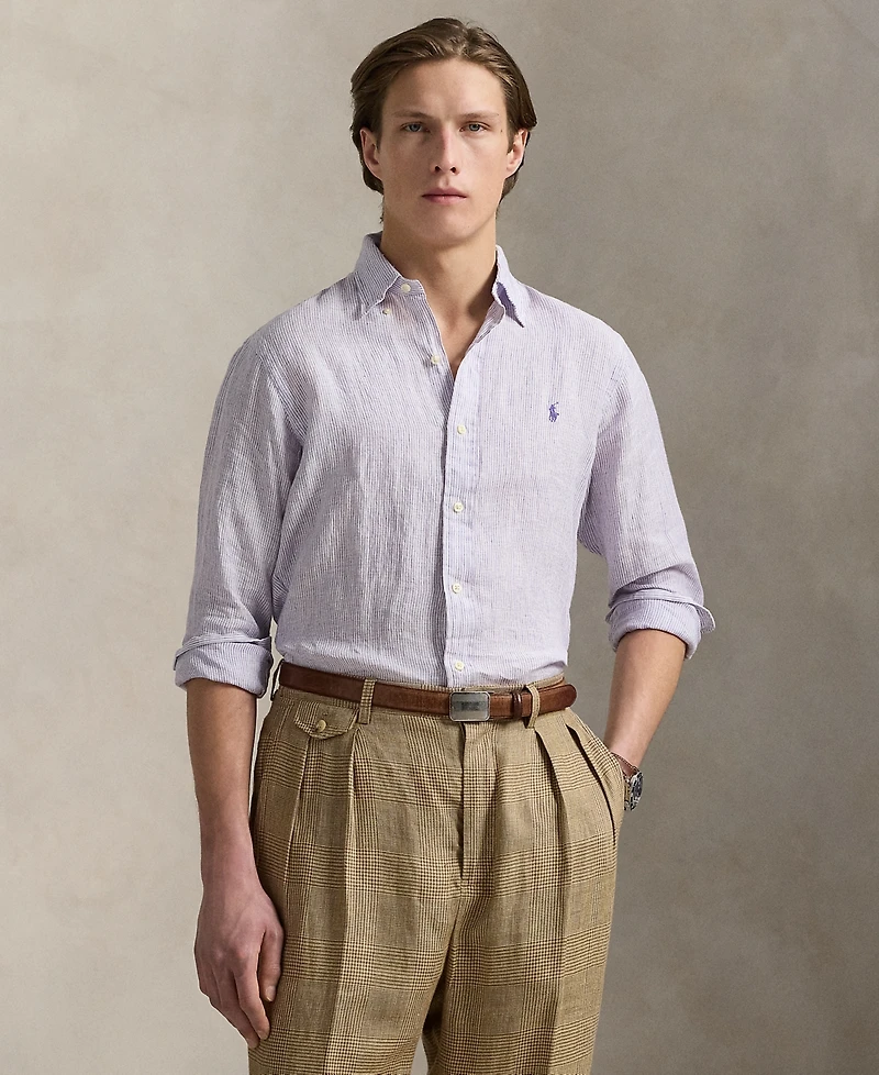 Polo Ralph Lauren Men's Classic Fit Linen Shirt