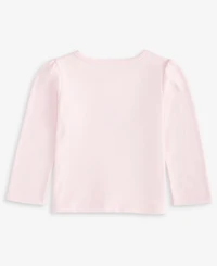 First Impressions Baby Girls Long-Sleeve Floral Graphic T-Shirt