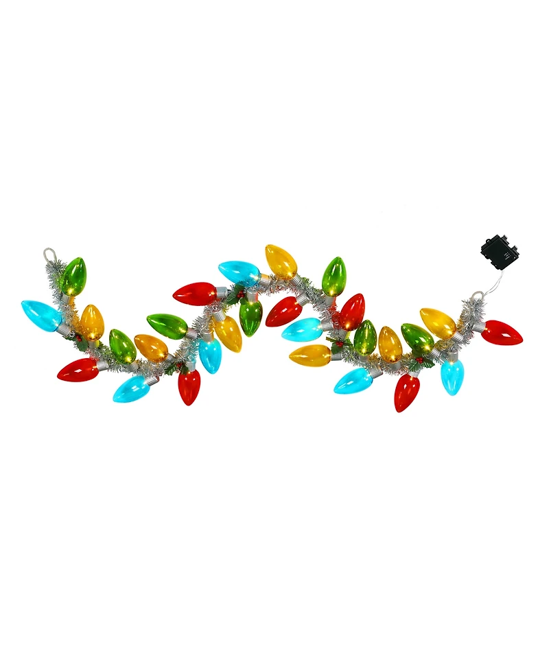 Mr. Christmas Retro C9 Bulb Garland