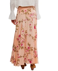 Free People Women's Rowan Floral-Print Maxi Skirt