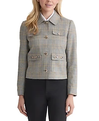 Jones New York Petite Glen Plaid Jacket