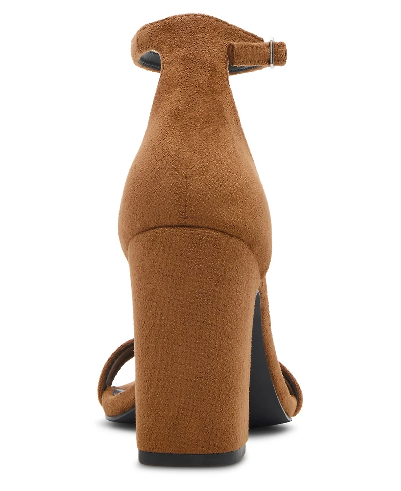 Madden Girl Sasha Two-Piece Block-Heel Dress Sandals