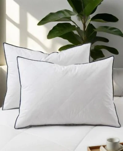 Unikome Goose Down Feather Gusset 2 Pack Pillows