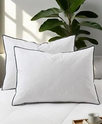 Unikome Goose Down Feather Gusset 2 Pack Pillows