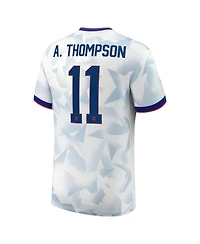 Nike Men's Alyssa Thompson White Uswnt 2025 Home Replica Player Jersey