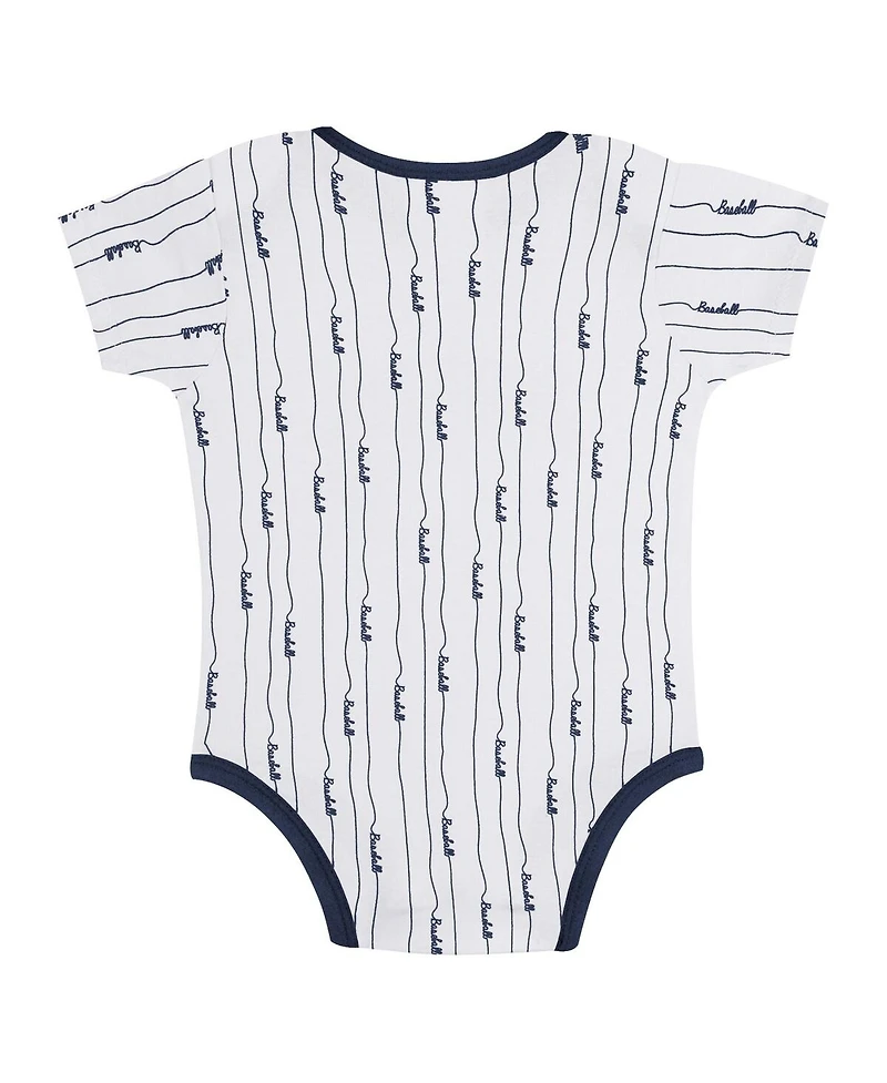 Outerstuff Baby Boys and Girls 2-Pack Houston Astros Play Ball Bodysuit Set