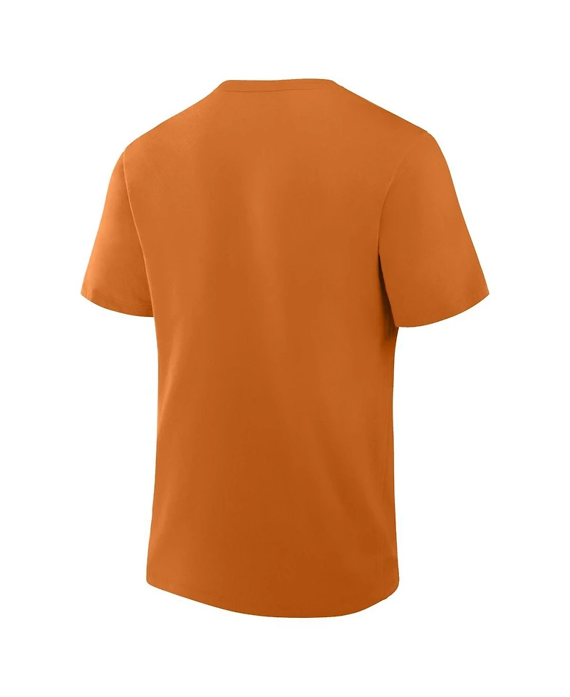 Fanatics Men's Tennessee Orange Volunteers Big Tall Distressed Logo T-Shirt